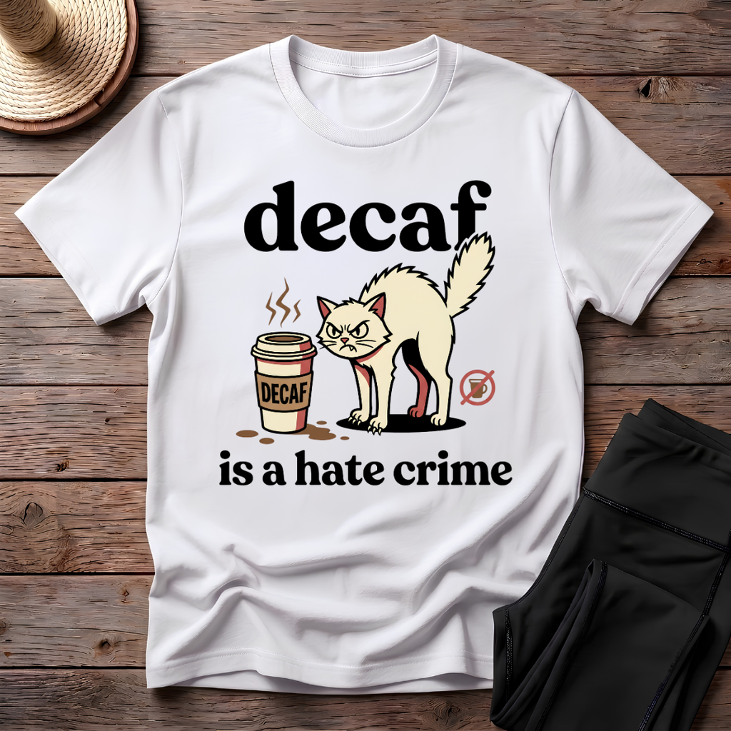 Decaf Is A Hate Crime T-Shirt