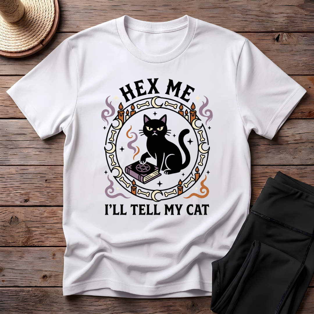 Hex Me, I'll Tell My Cat T-Shirt